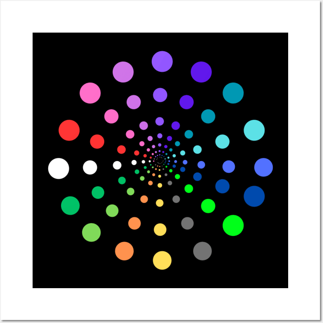 Dot day Wall Art by DesignVerseAlchemy